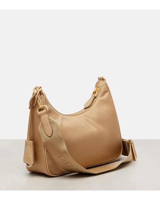 Prada Natural Re-Edition 2005 Re-Nylon Shoulder Bag