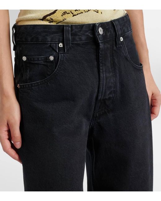 Jean Ample De-Nimes Jacquemus en coloris Black