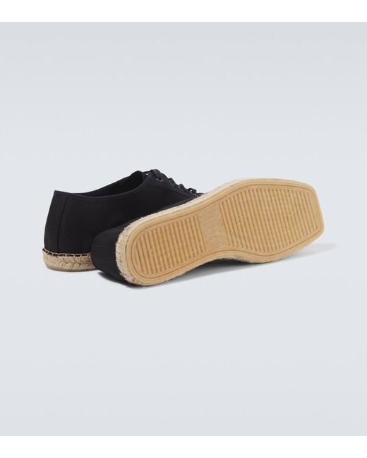 Espadrillas Linoleum di Lemaire in Black da Uomo