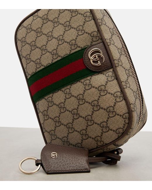 Gucci Green Ophidia Small Camera Bag