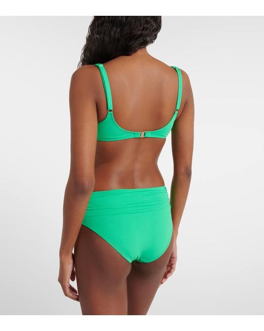 Melissa Odabash Green Bikini-Oberteil Bel Air