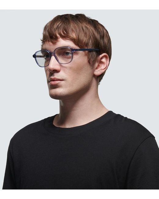 Dior Blue Indioro S3I Square Glasses for men