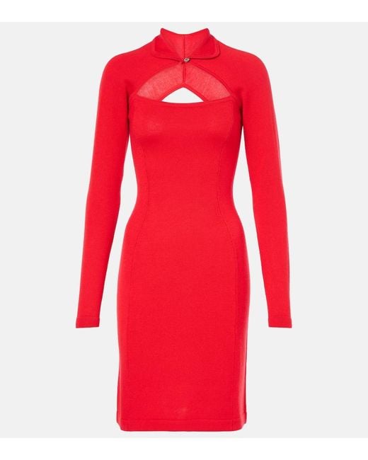 Robe Midi En Laine Vivienne Westwood en coloris Red