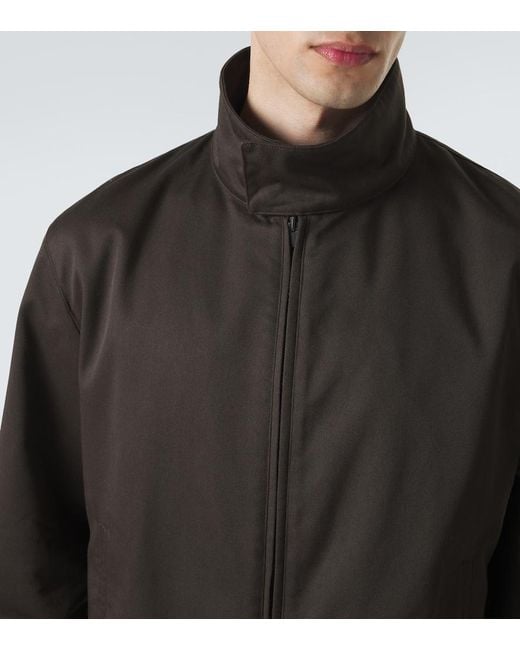 The Row Black Ozello Jacket for men