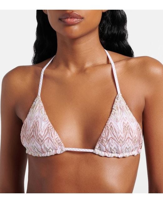 Missoni White Lame Bikini