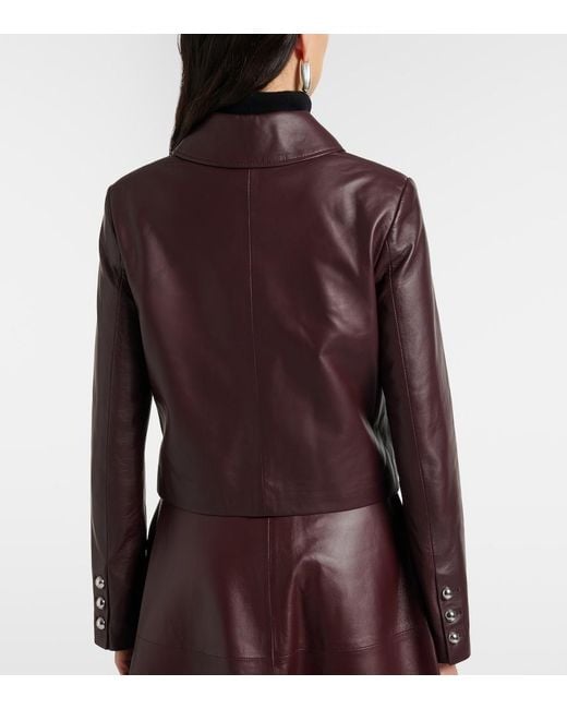 Altuzarra Brown Leather Jacket