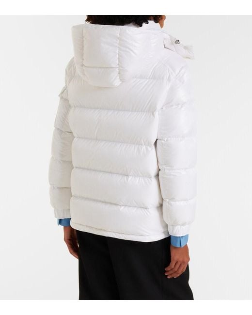 Moncler White Maire Down Jacket