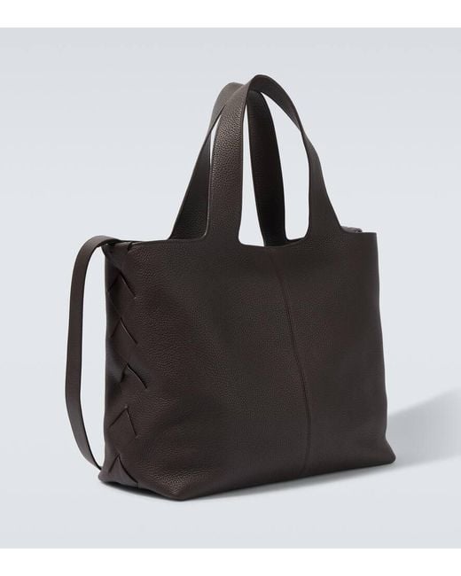 Bottega Veneta Tote Bag Diago Large Aus Leder in Black für Herren