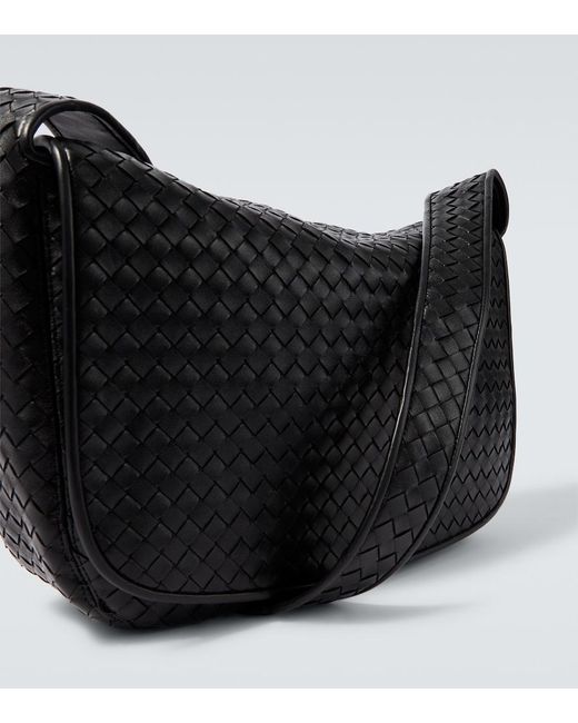 Sac Veneto Large En Cuir Intrecciato Bottega Veneta pour homme en coloris Black