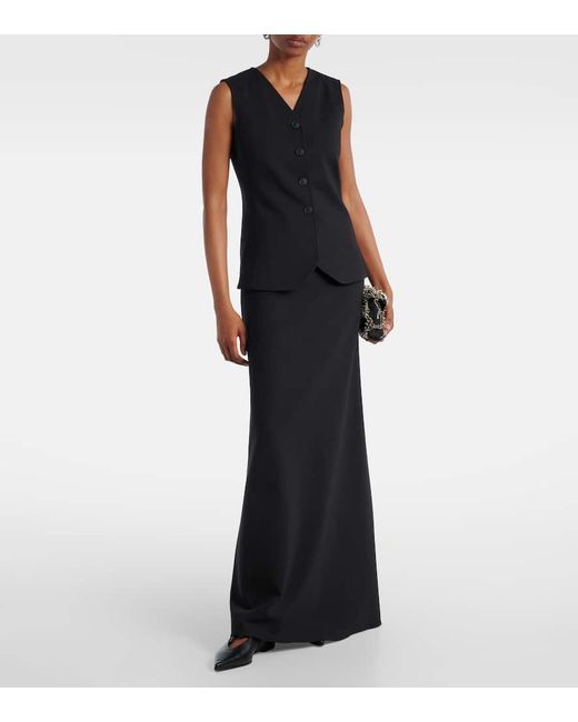 スカート MAX MARA VERNICE SKIRT Max Mara Vernice Jersey Maxi Skirt in Black | Lyst