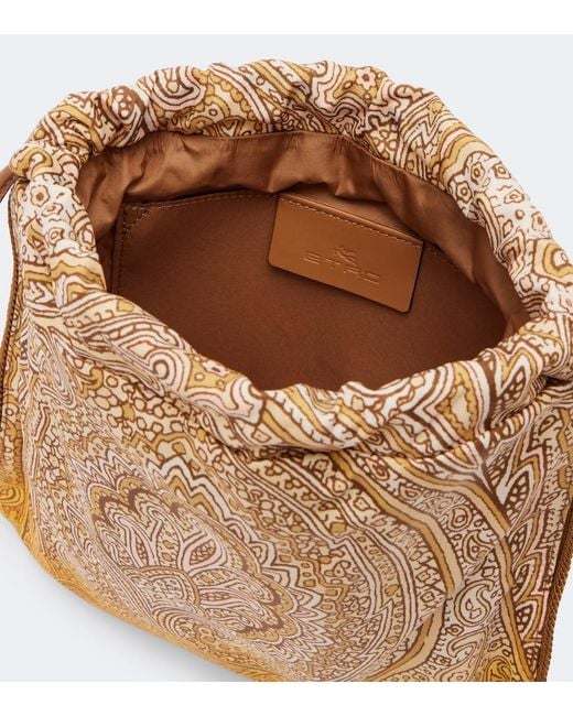 Etro Natural Clutch Small