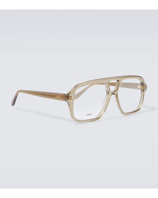 Loewe Metallic Slim Glasses for men