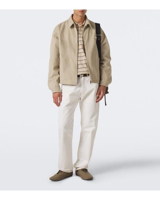 Prada Natural Denim Blouson Jacket for men