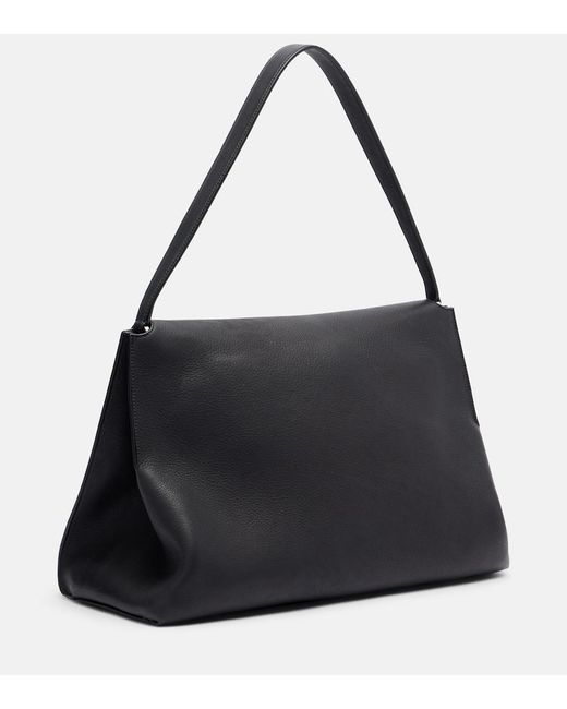 Nour Hammour Black Amal Leather Shoulder Bag