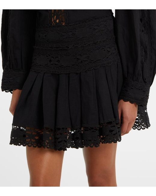 Minigonna Violana di Isabel Marant in Black