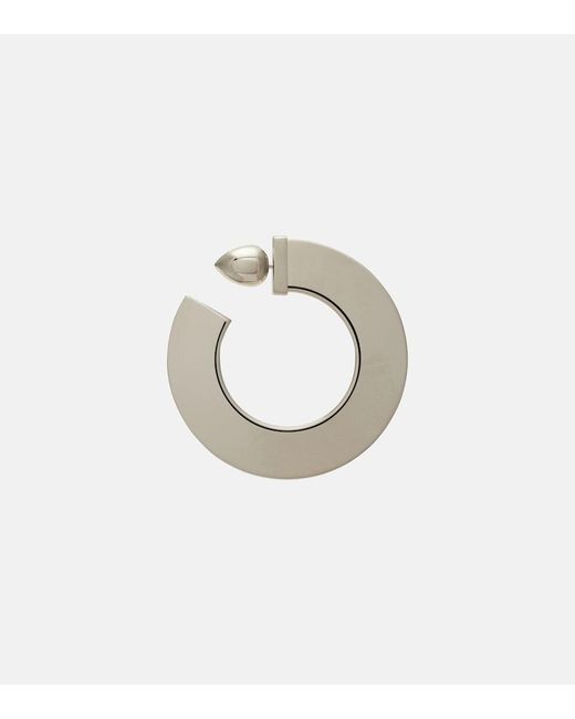 Alaïa Metallic Ohrringe Blade