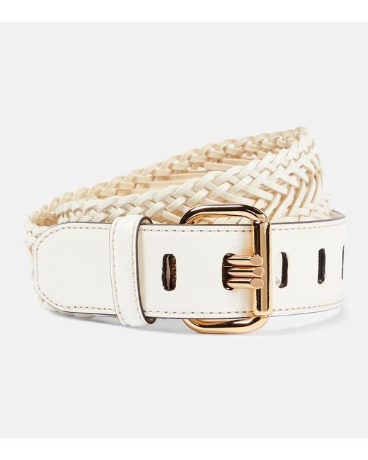 Etro Natural Leather Belt