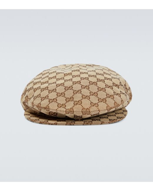 Basco in canvas Original GG da Uomo di Gucci in Marrone | Lyst