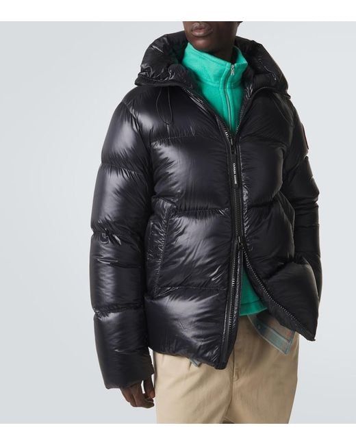 Canada Goose Black Crofton Down Jacket for men