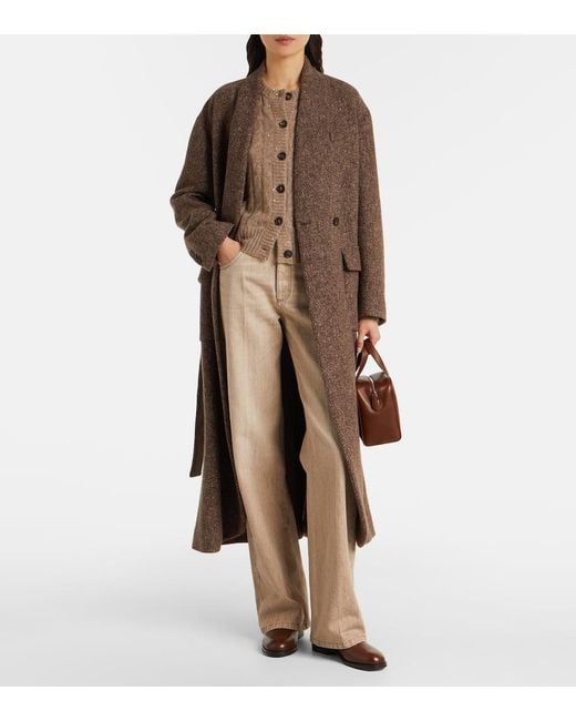 Stivaletti Chelsa di Manolo Blahnik in Brown