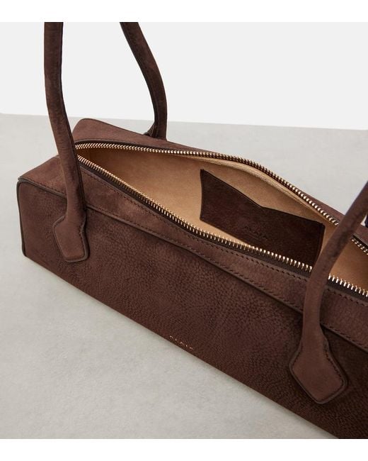 Borsa A Spalla Le Teckel Medium di Alaïa in Brown