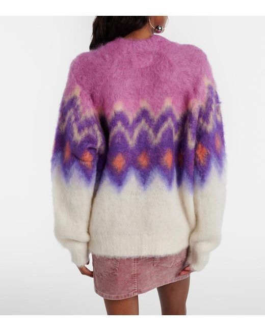 Isabel Marant Purple Marant Étoile Ambre Knit