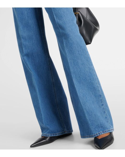 Totême  Blue Wide-leg Jeans