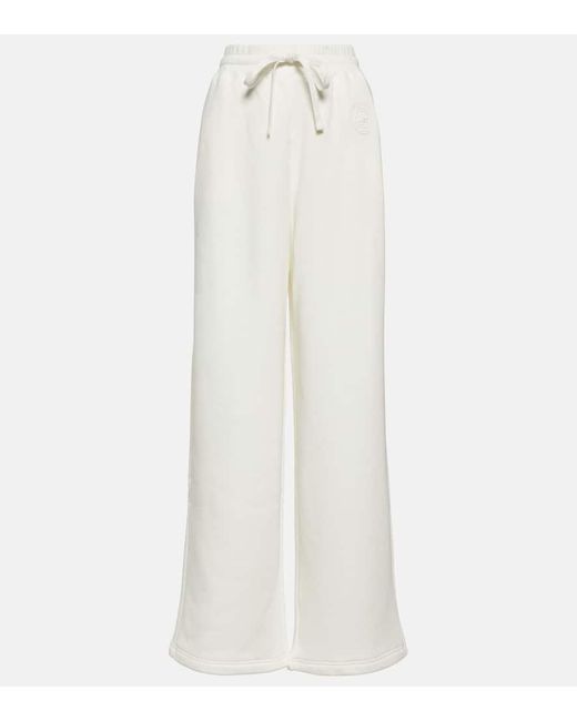Pantalones de algodon con GG Gucci de color White
