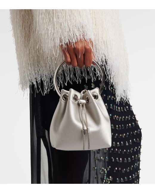 Secchiello Bon Bon di Jimmy Choo in White