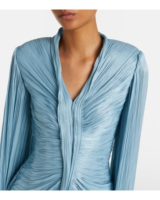 Marmar Halim Blue Robe
