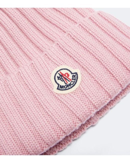 Berretto di Moncler in Pink