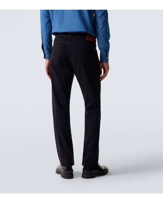Jeans Slim Canali de hombre de color Black