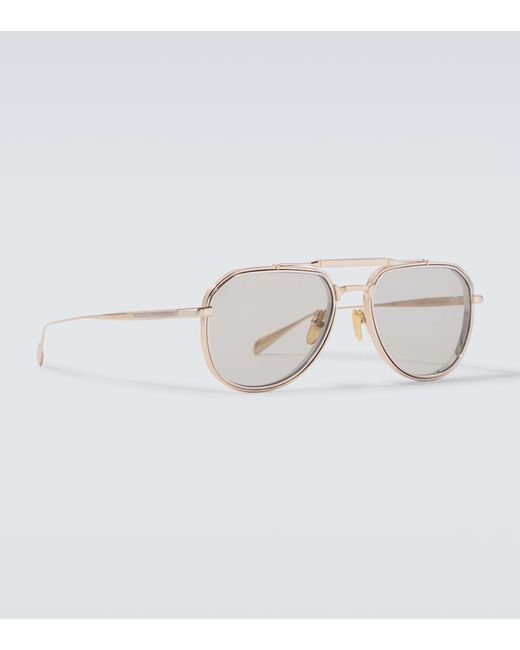 Jacques Marie Mage Aviator-Sonnenbrille Commander in Metallic für Herren