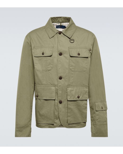 Polo Ralph Lauren Green Paxton Cotton Jacket for men