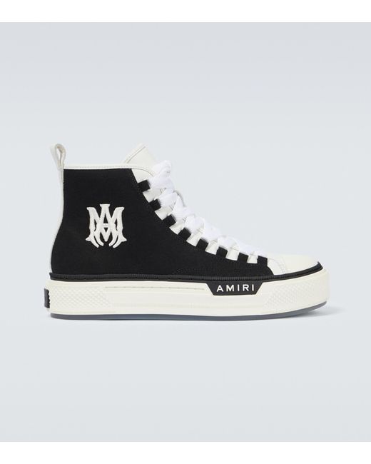 Amiri M.a. Court High-top Sneakers in Black for Men | Lyst