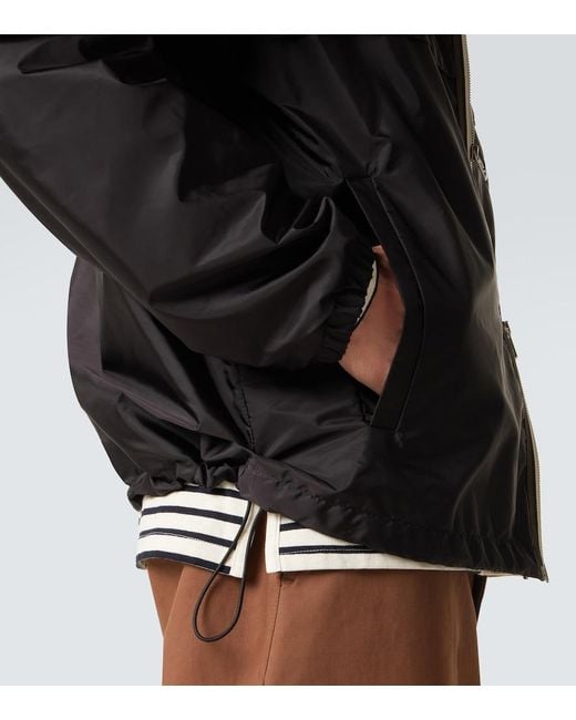 Moncler Black Nidge Technical Jacket for men