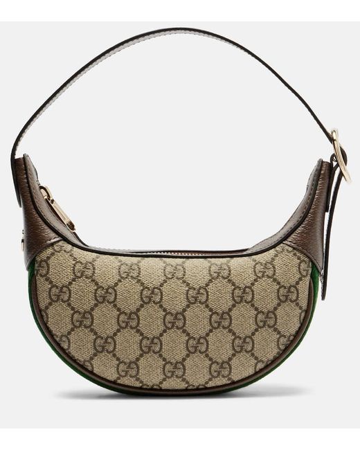 Borsa A Spalla Ophidia Small Gg di Gucci in Gray