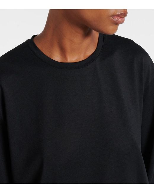 Totême  Blue Longsleeve Aus Jersey