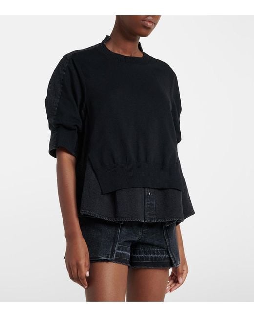 Pullover di Sacai in Black