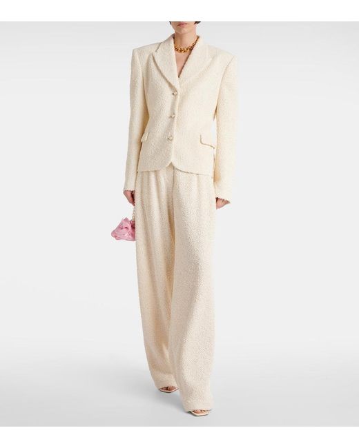 Magda Butrym Natural Boucle Blazer