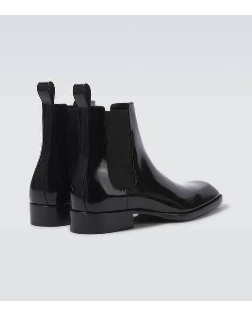 Saint Laurent Black Vadim 25 Chelsea Boot for men