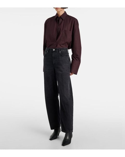 Citizens of Humanity Blue Miro High-Rise Wide-Leg Jeans