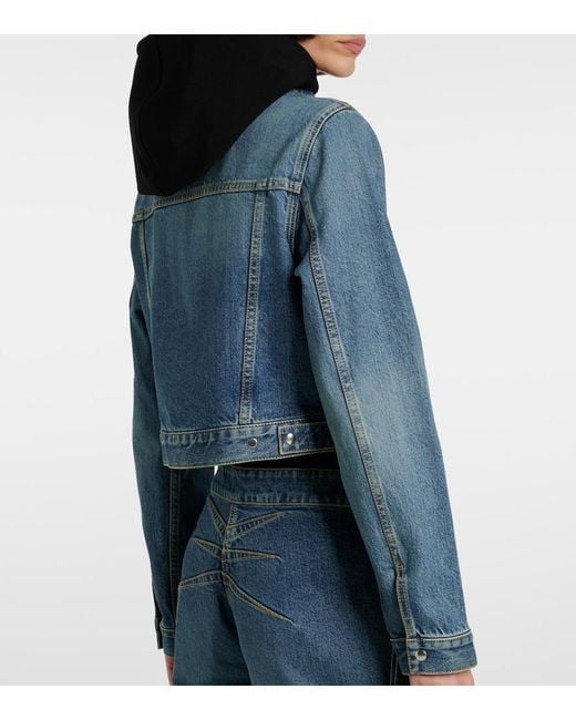 Alaïa Blue Denim Jacket