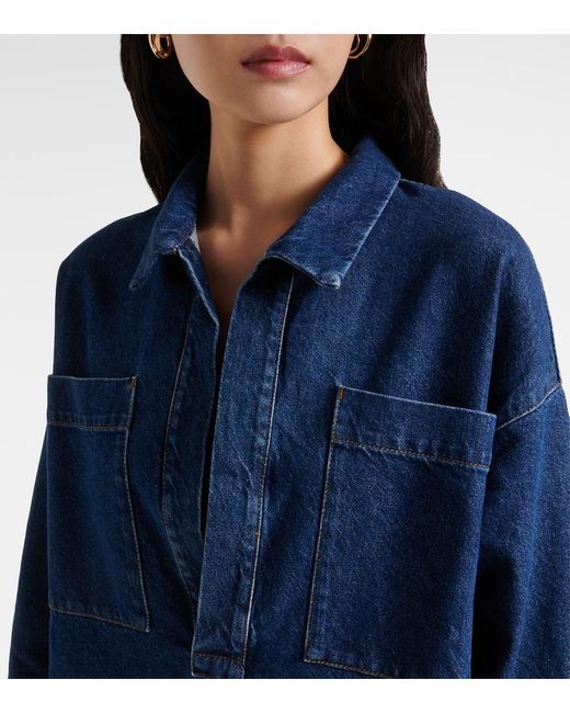 TOVE Blue Sonny Denim Blouse