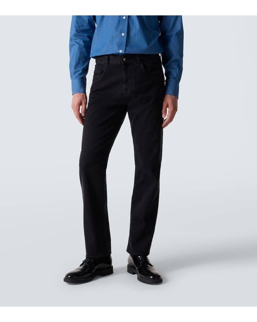 Jeans Slim Canali de hombre de color Black