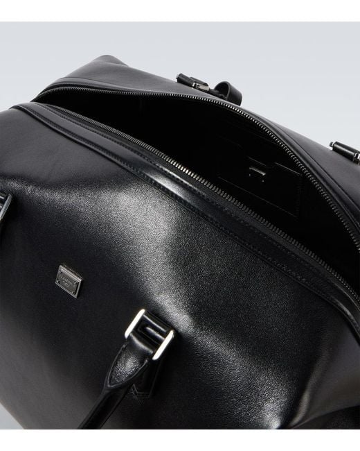 Dolce & Gabbana Weekender Roma Aus Leder in Black für Herren