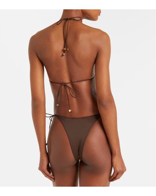 Top De Bikini Jacquemus de color Multicolor