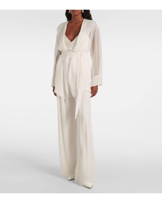 Chiffon jacket hotsell