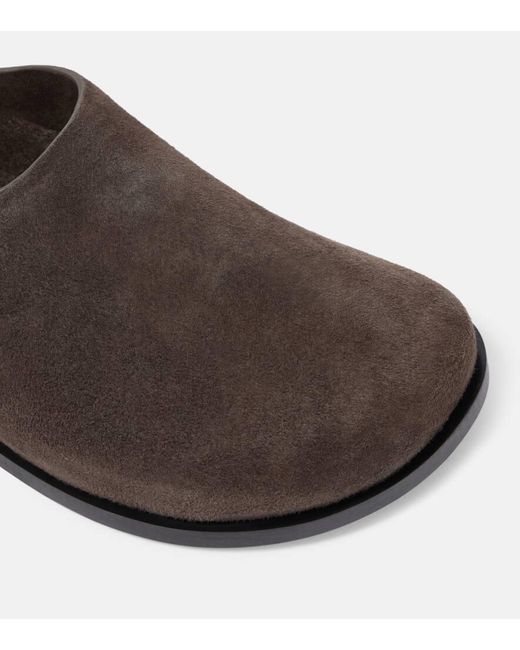 A.Emery Brown Louis Suede Slingback Flats