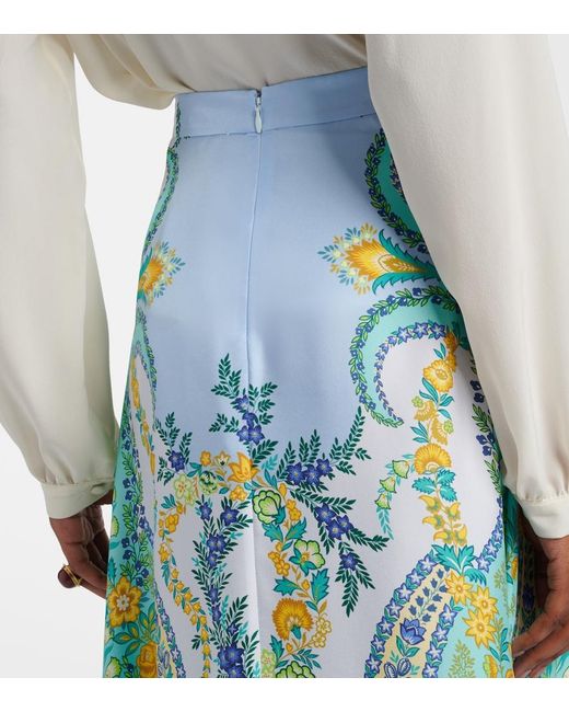 Gonna Lunga di Etro in Blue